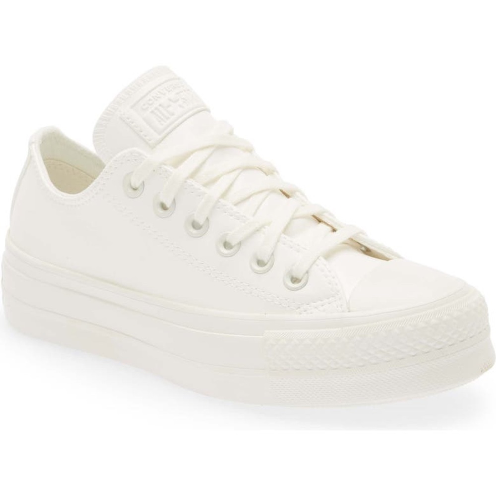 NWT Converse Chuck Taylor All Star Leather Platform Sneakers